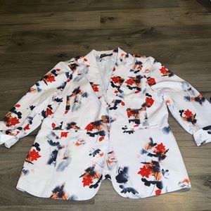 Floral Blazer